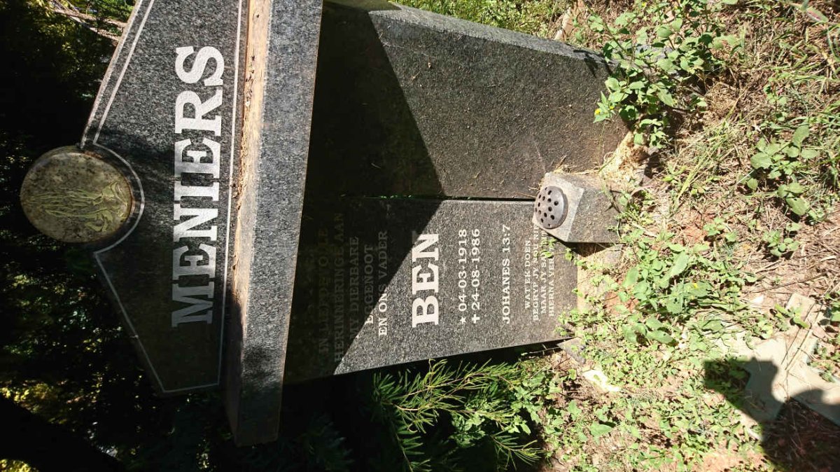 MENIERS Ben 1918-1986