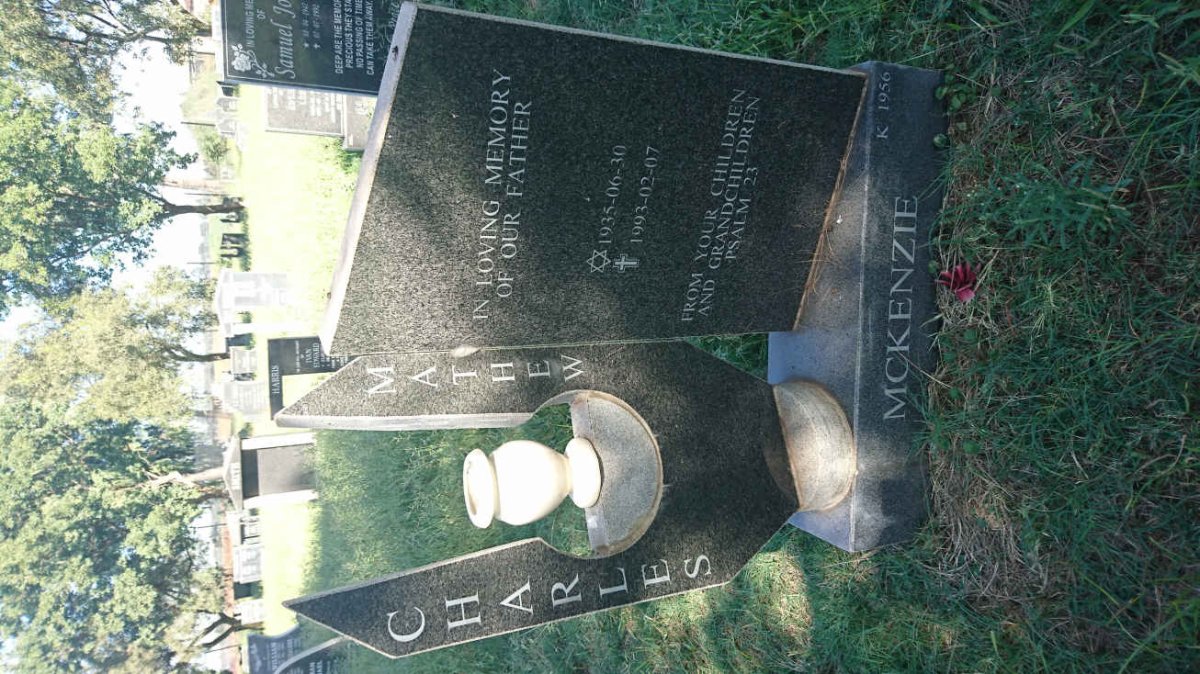 MCKENZIE Charles Mathew 1935-1993