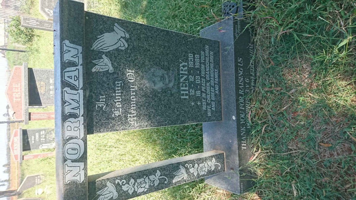 NORMAN Henry 1930-1989