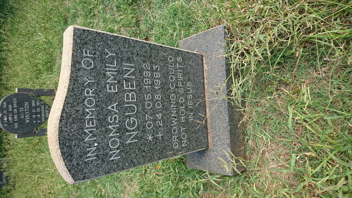 NGUBENI Nomsa Emily 1992-1993