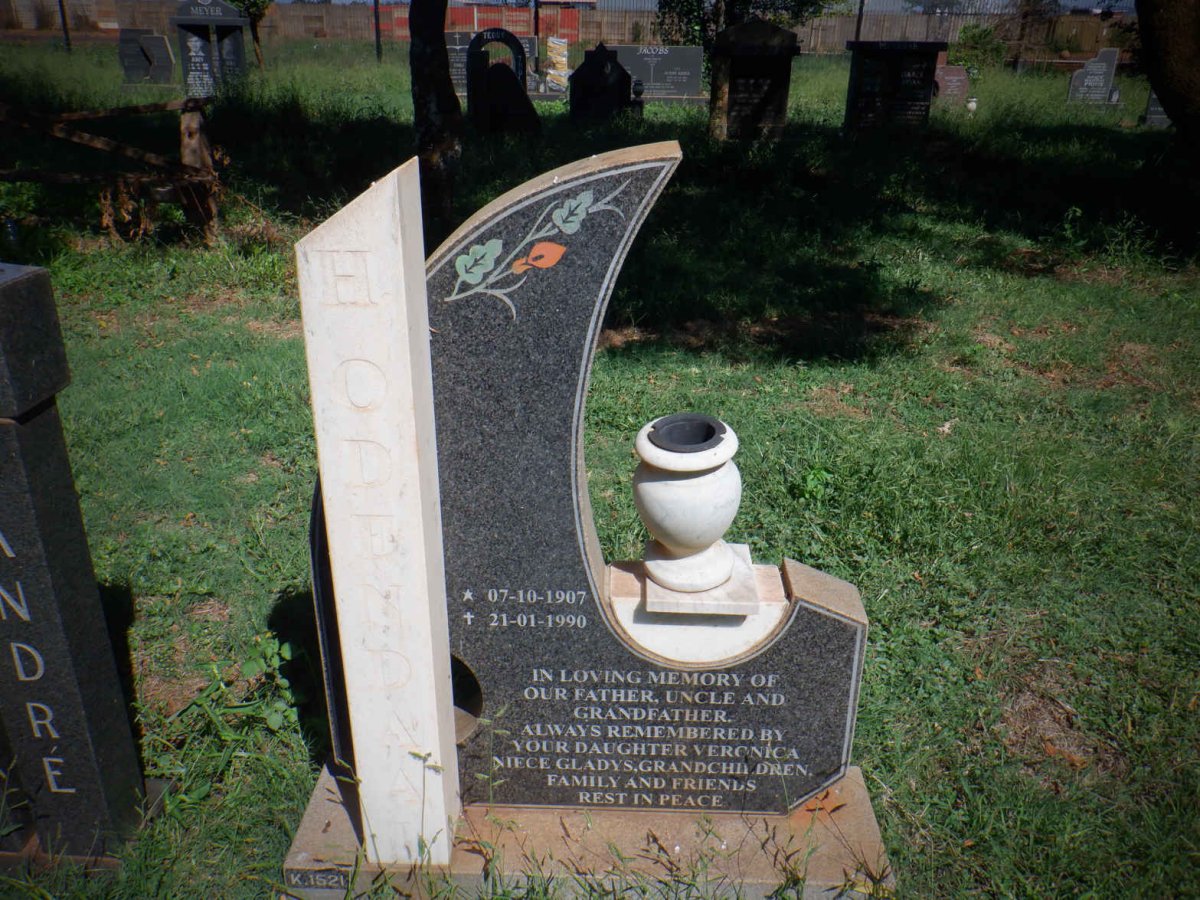 ODENDAAL H. 1907-1990