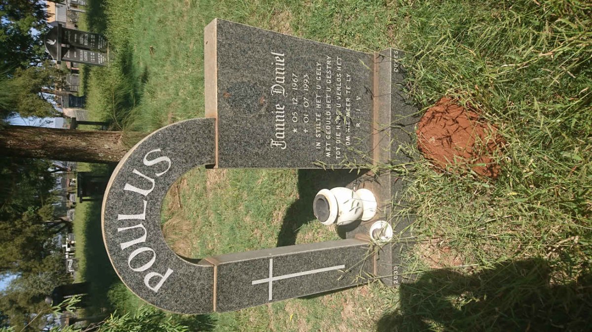 POULUS Jannie Daniel 1967-1993