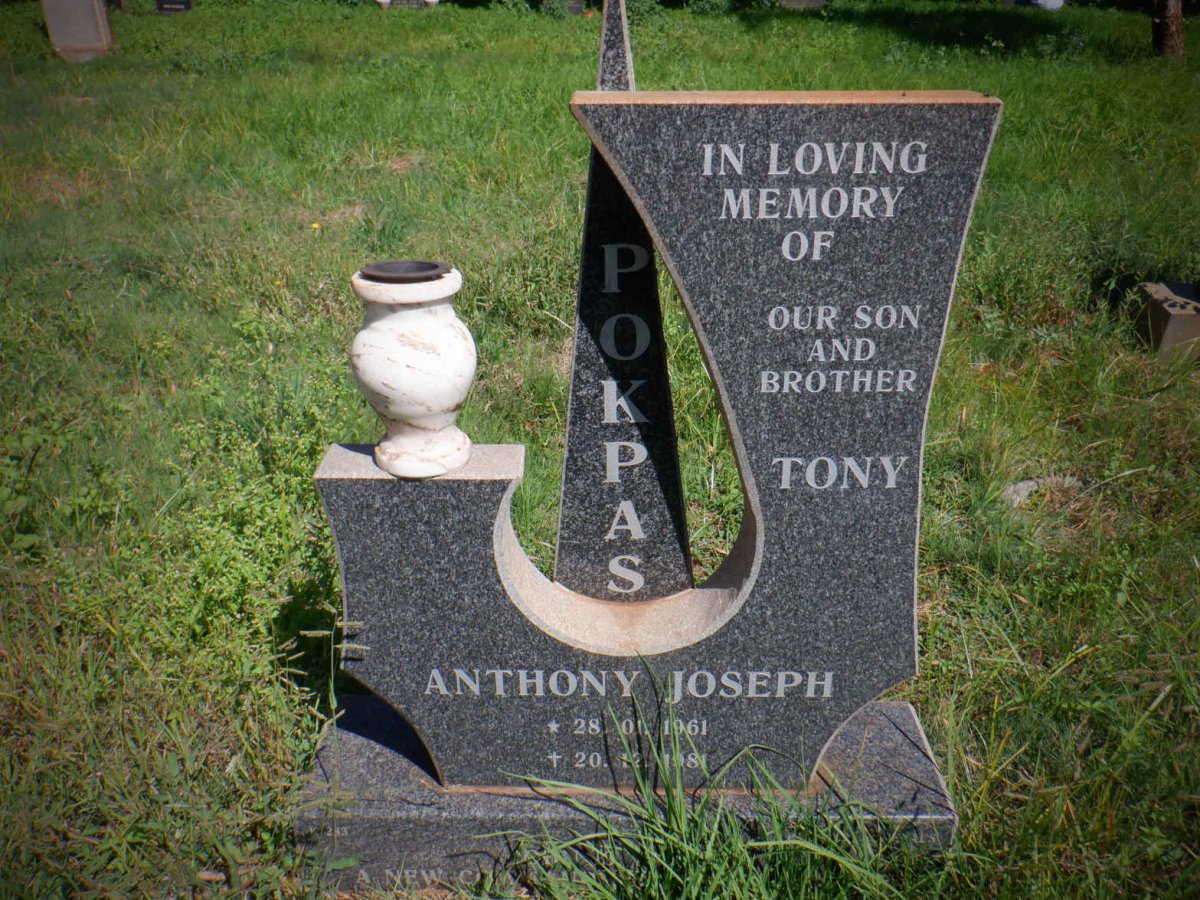 POKPAS Anthony Joseph 1961-1981