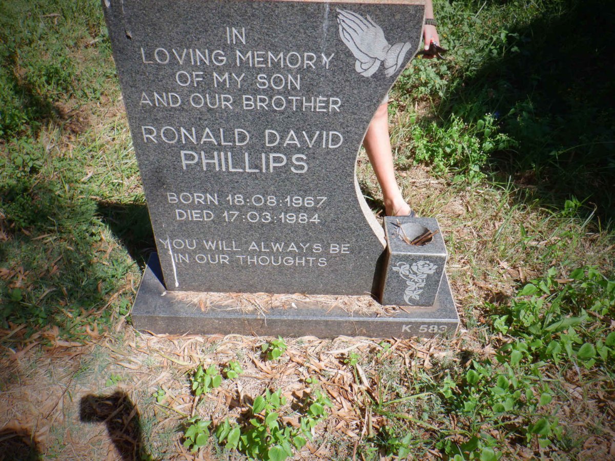 PHILLIPS Ronald David 1967-1984