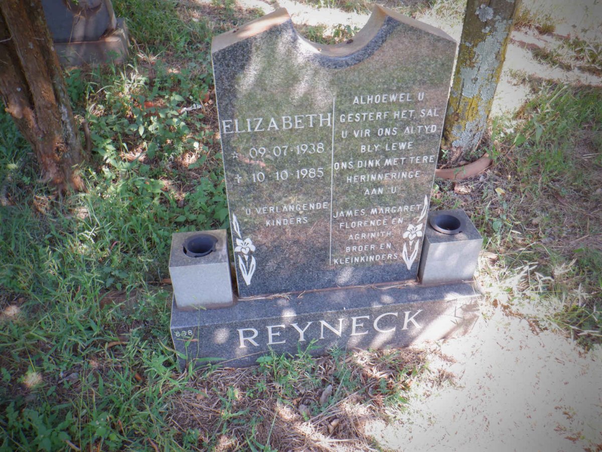 REYNECK Elizabeth 1938-1985