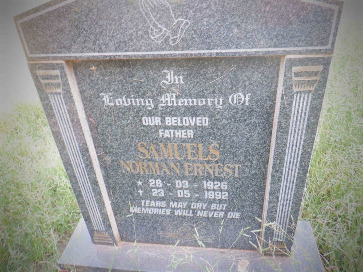 SAMUELS Norman Ernest 1926-1992
