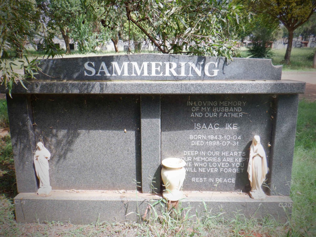 SAMMERING Isaac Ike 1943-1998