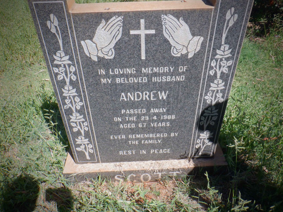 SCOTT Andrew -1988