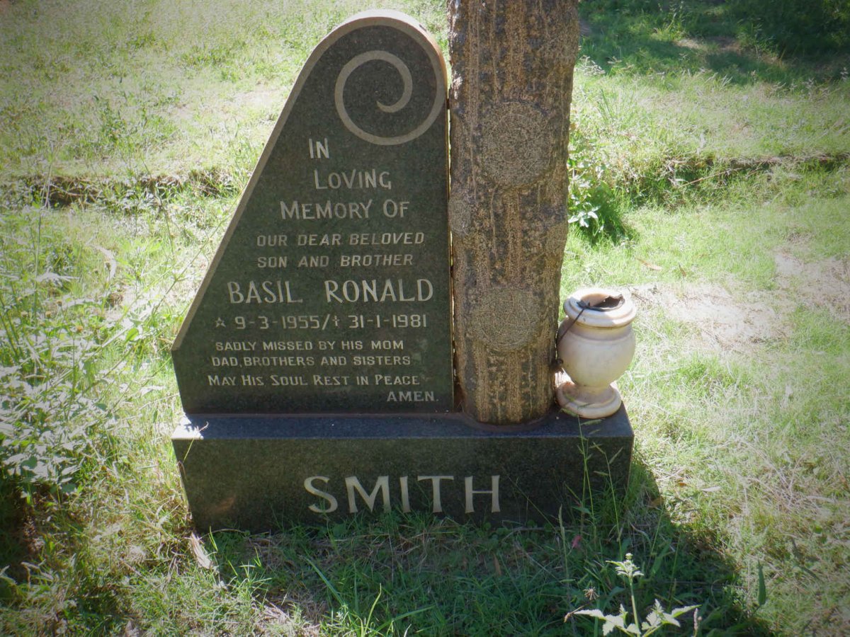 SMITH Basil Ronald 1955-1981