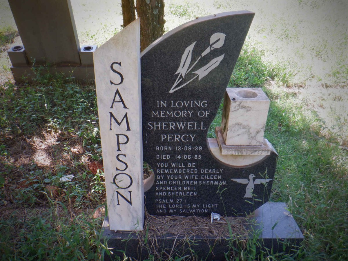 SAMPSON Sherwell Percy 1939-1985