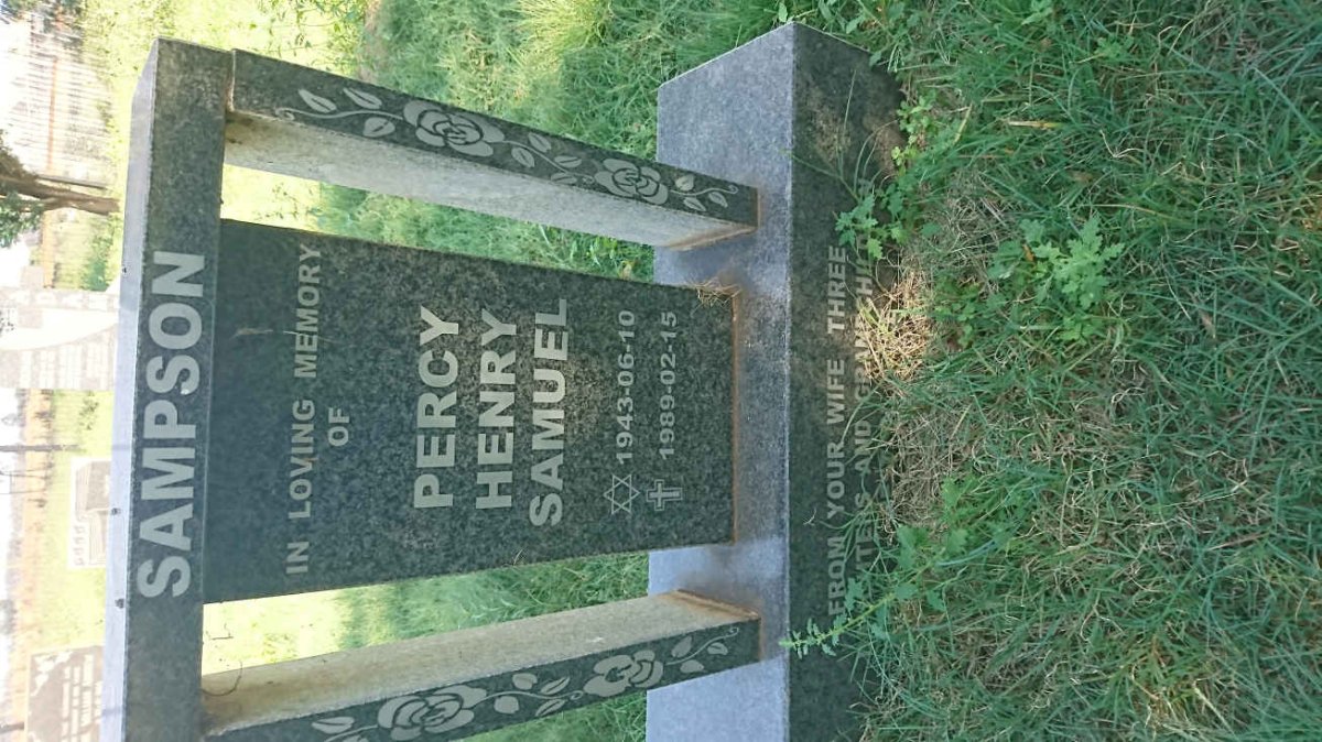 SAMPSON Percy Henry Samuel 1943-1989
