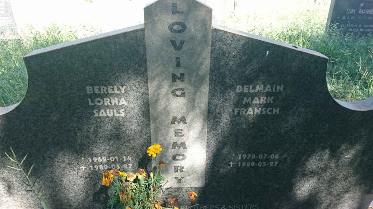 SAULS Berely Lorna 1962-1989 :: FRANSCH Delmain Mark 1978-1989