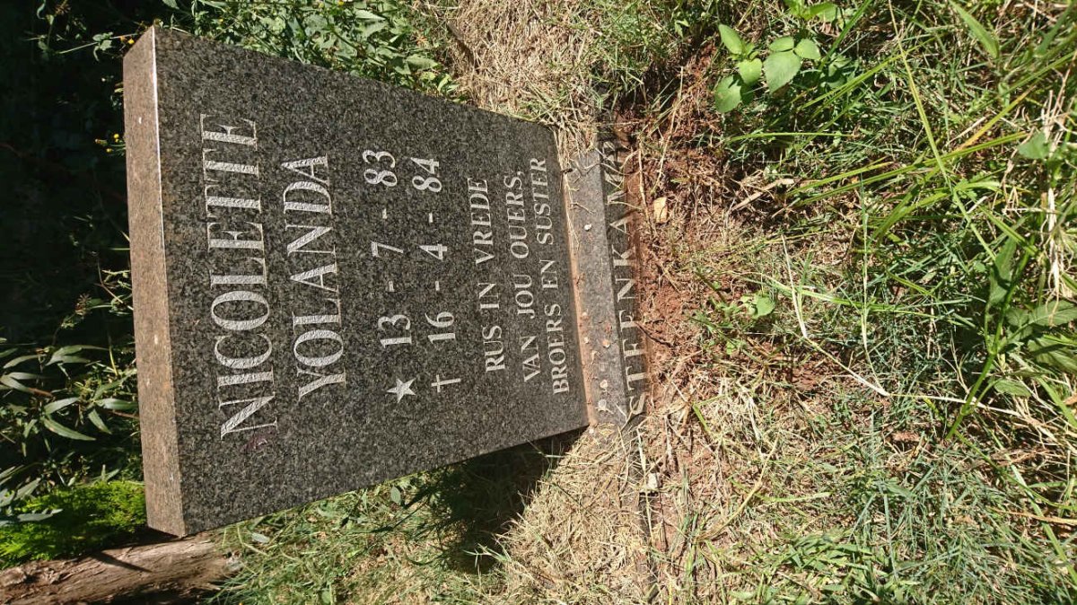 STEENKAMP Nicolette Yolanda 1983-1984