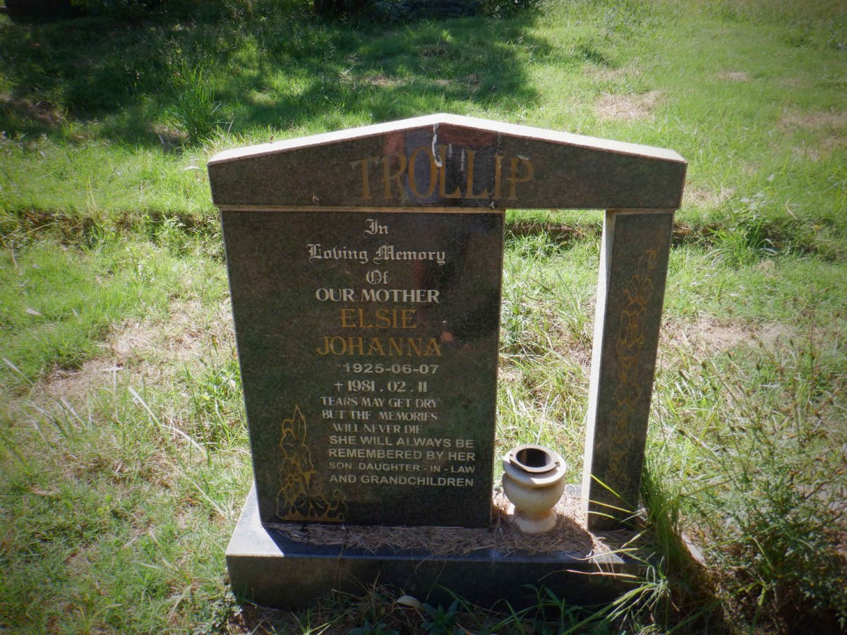 TROLLIP Elsie Johanna 1925-1981