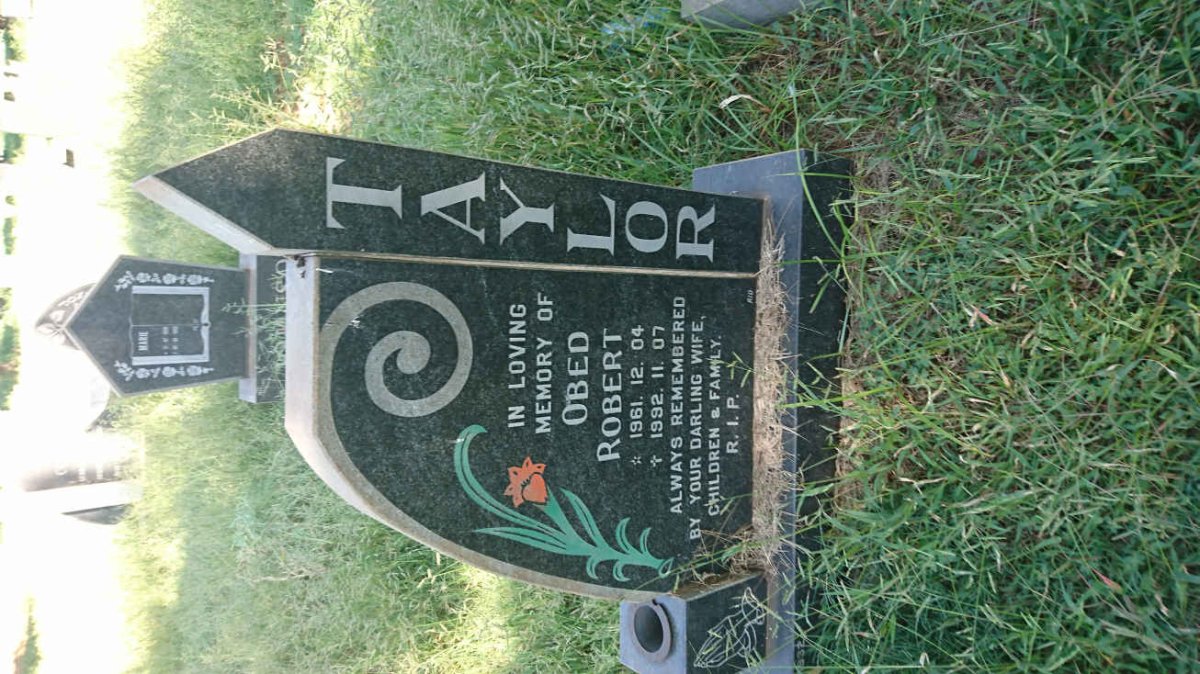 TAYLOR Obed Robert 1961-1992