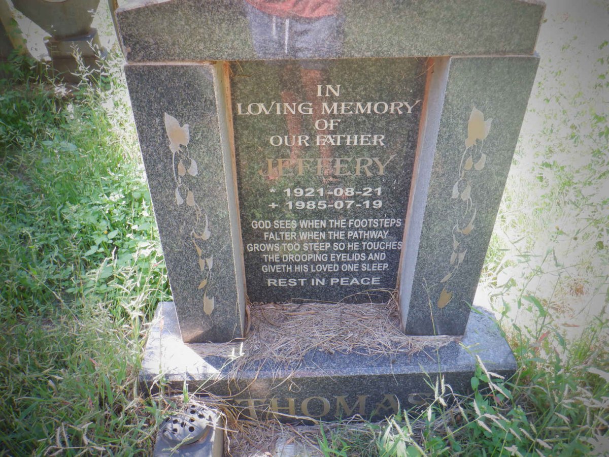 THOMAS Jeffrey 1921-1985