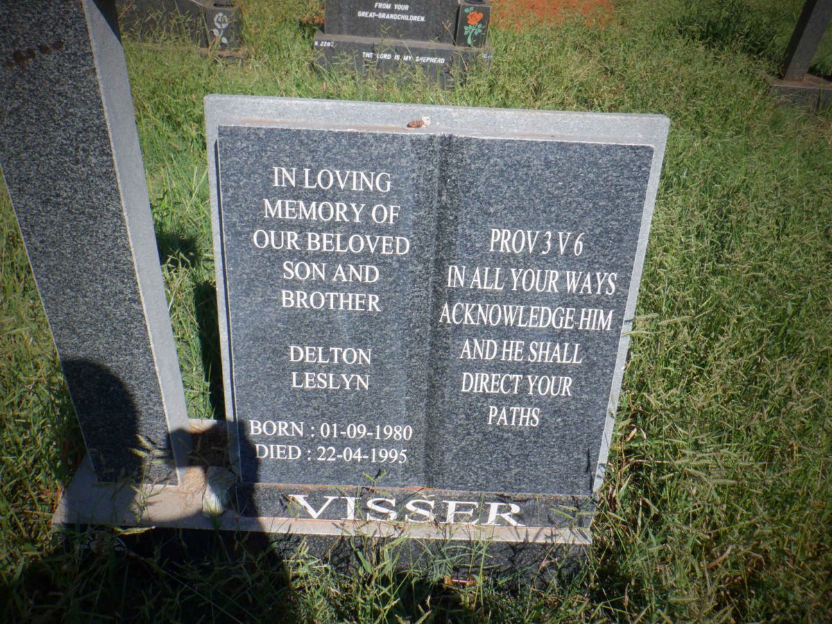VISSER Delton Leslyn 1980-1995
