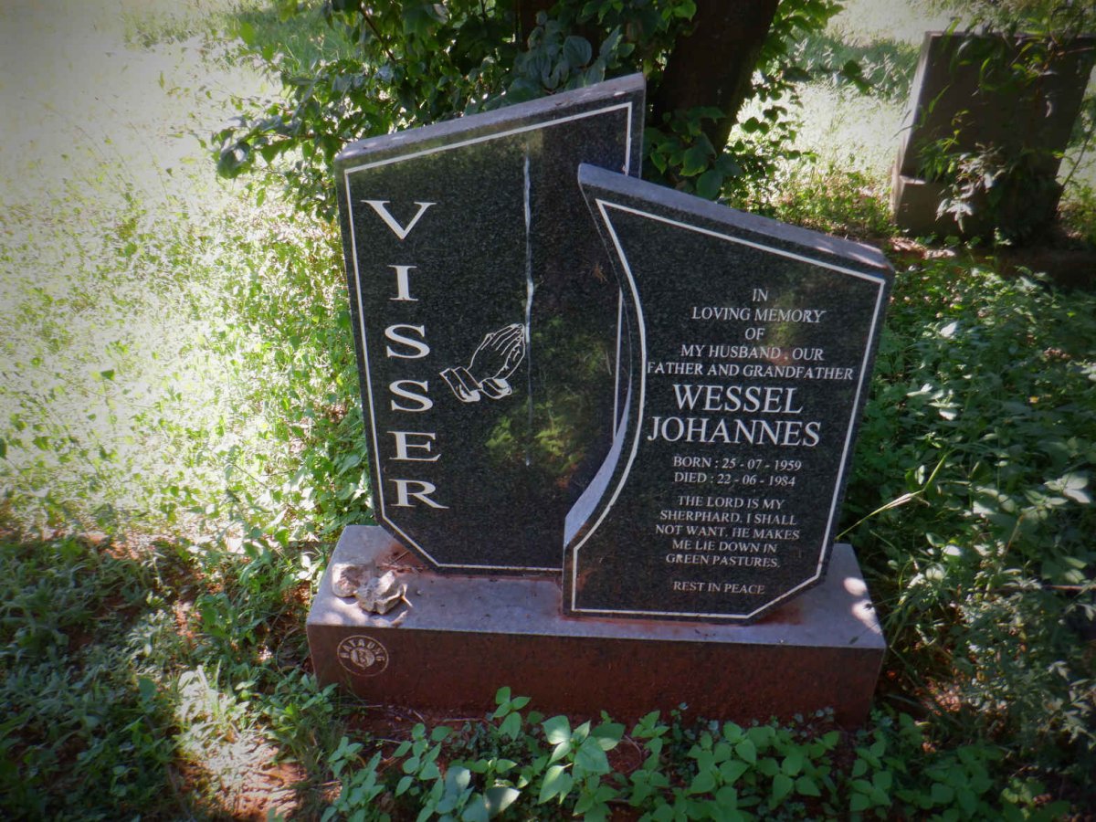 VISSER Wessel Johannes 1959-1984