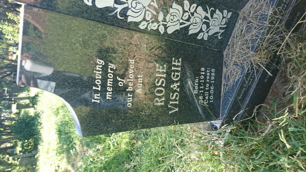 VISAGIE Rosie 1918-1985