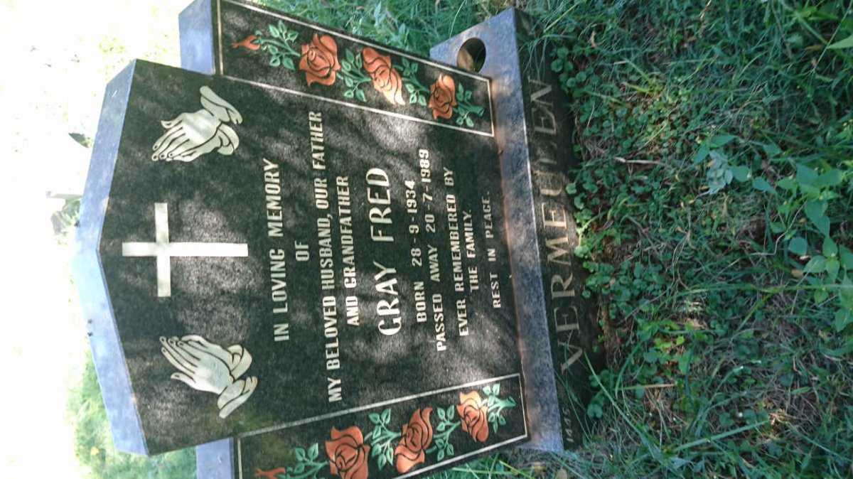 VERMEULEN Gray Fred 1934-1989