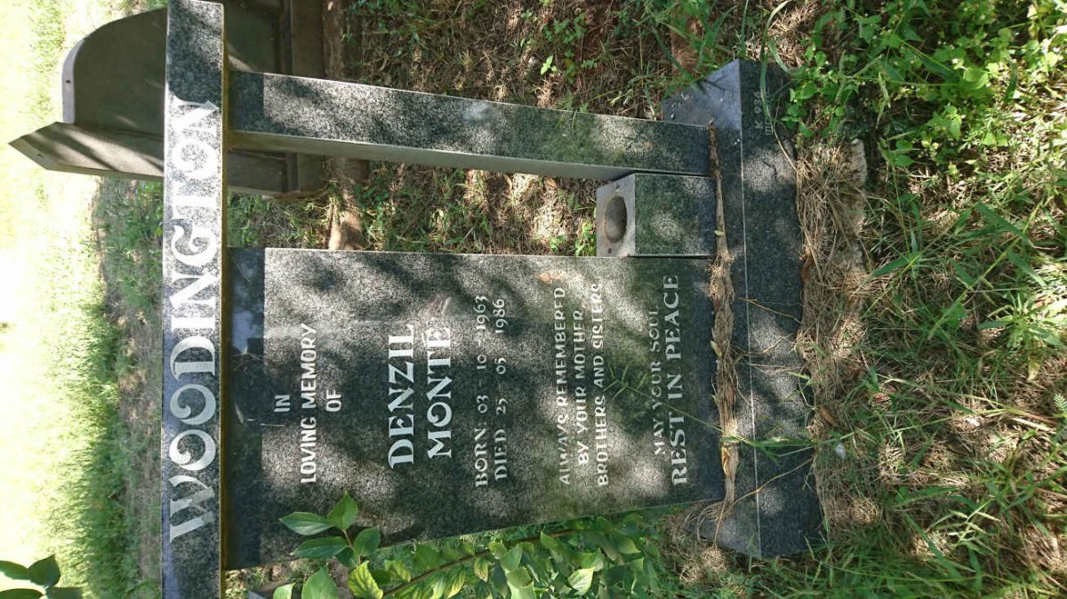 WOODINGTON Denzil Monté 1963-1986