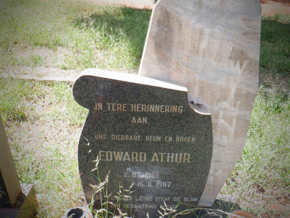 WINNAAR Edward Athur 1969-1987