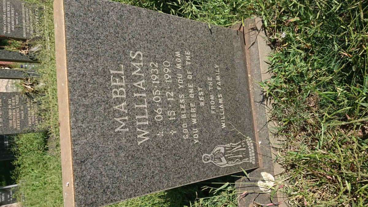 WILLIAMS Mabel 1932-1990