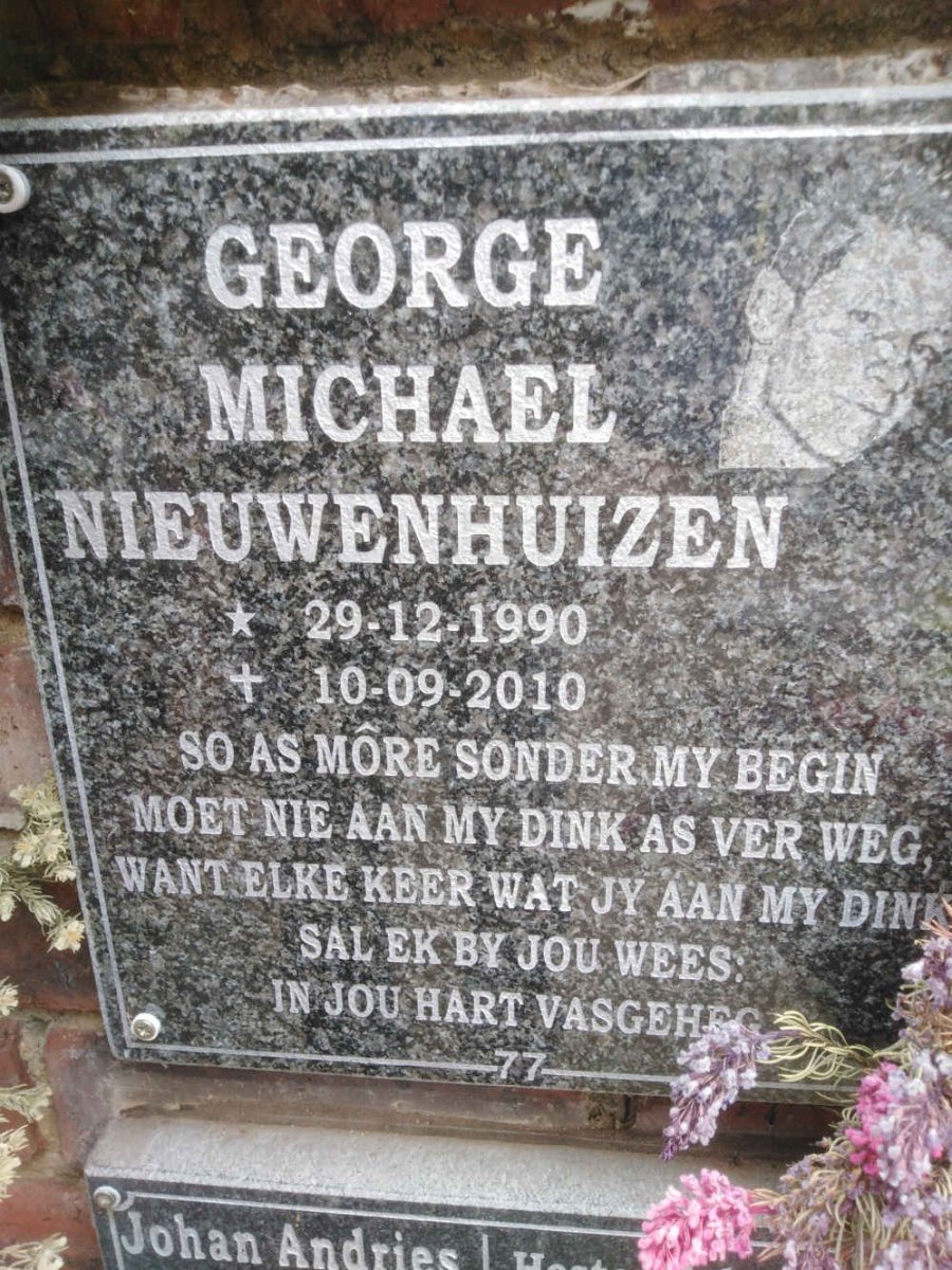 NIEUWENHUIZEN George Michael 1990-2010
