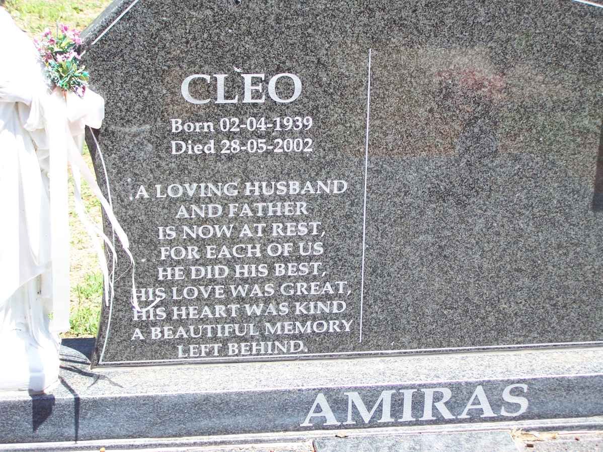 AMIRAS Cleo 1939-2002