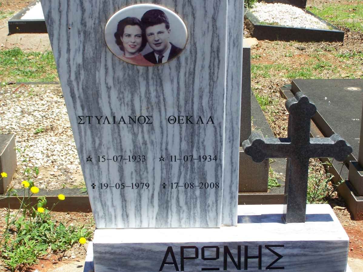 APONIS Stylanos 1933-1979 &amp; Thekla 1934-2008