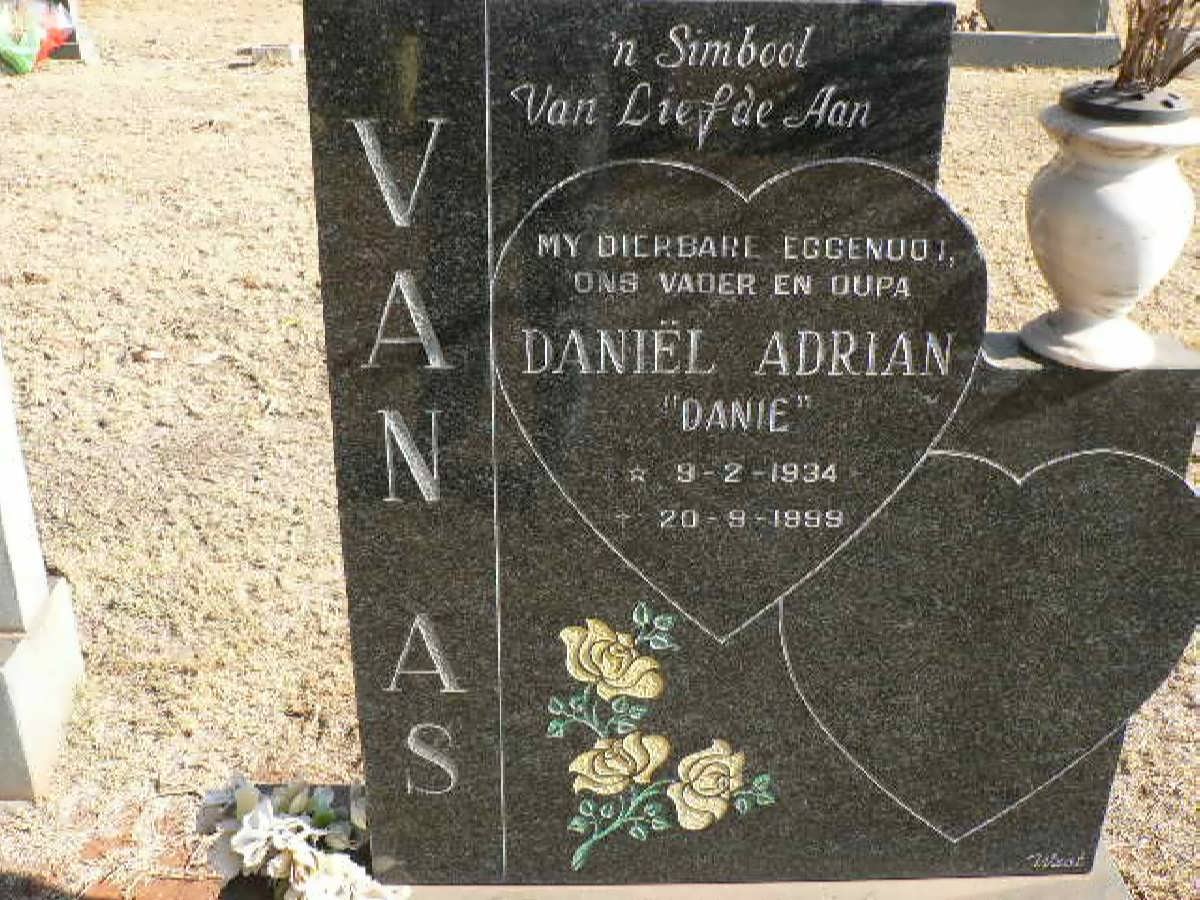 AS Daniël Adrian, van 1934-1999