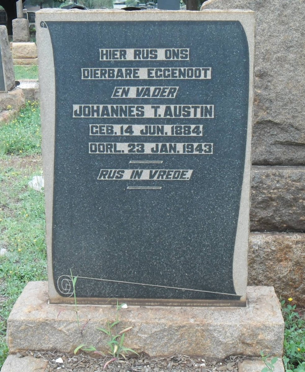 AUSTIN Johannes T. 1884-1943