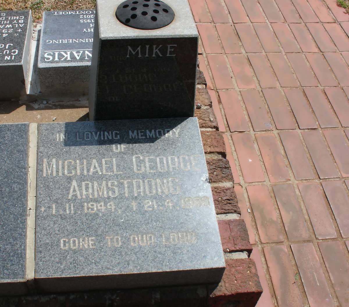 ARMSTRONG Michael George 1944-1999