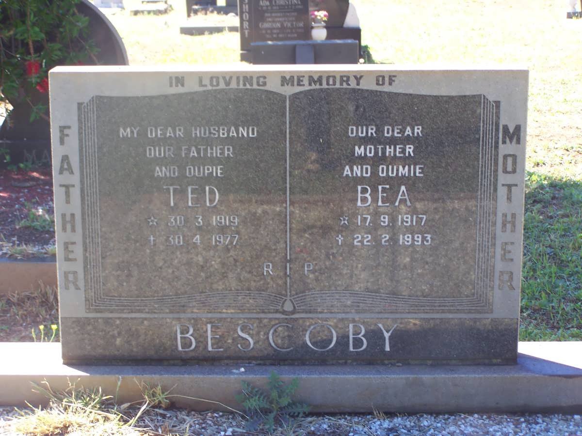 BESCOBY Ted 1919-1977 &amp; Bea 1917-1993