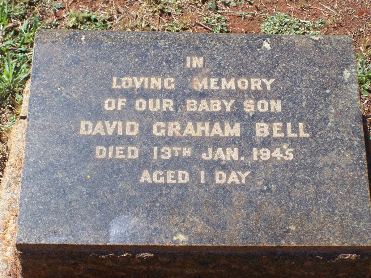 BELL David Graham -1945