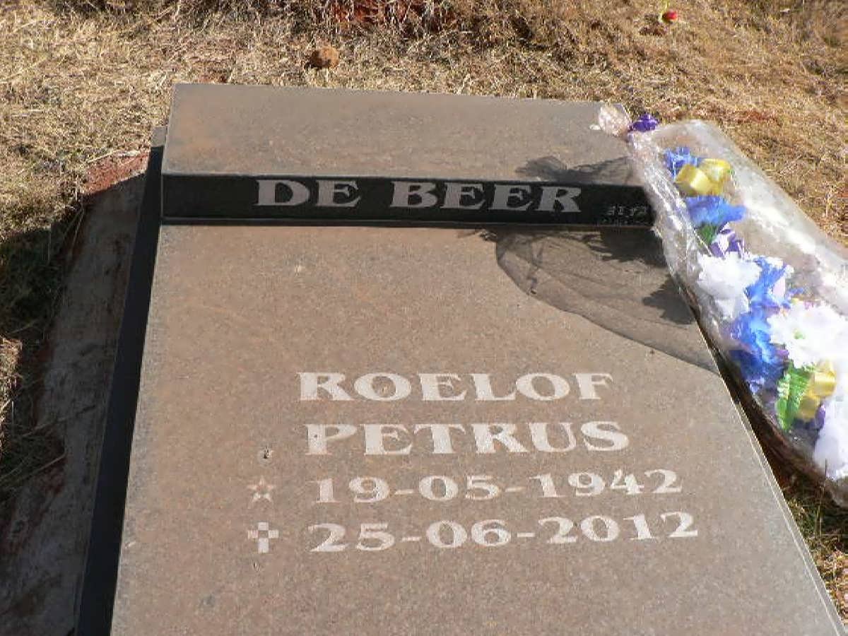 BEER Roelof Petrus, de 1942-2012