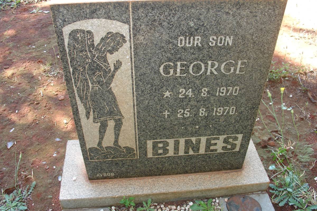 BINES George 1970-1970