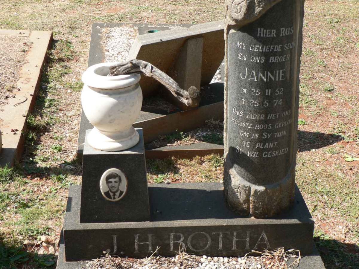 BOTHA J.H. 1952-1974