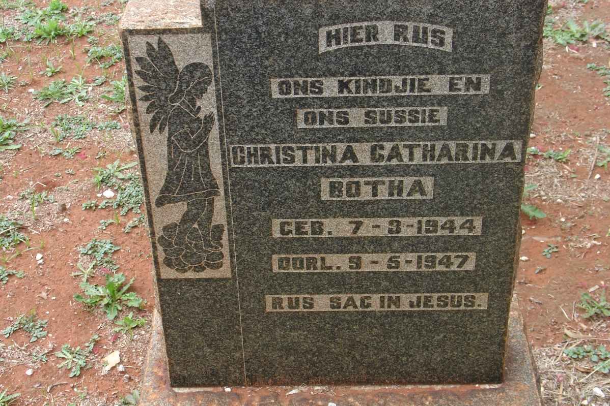 BOTHA Christina Catharina 1944-1947