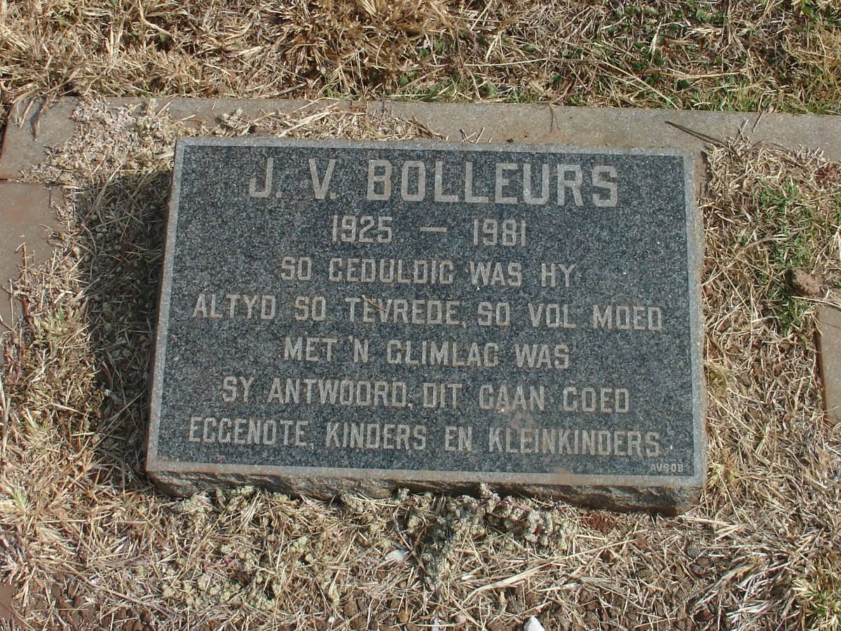 BOLLEURS J.V. 1925-1981