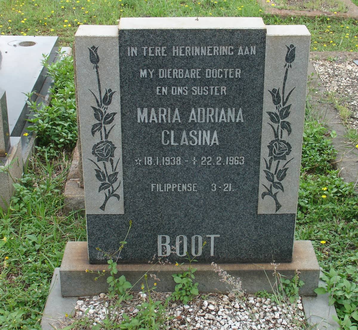 BOOT Maria Adriana Clasina 1938-1963