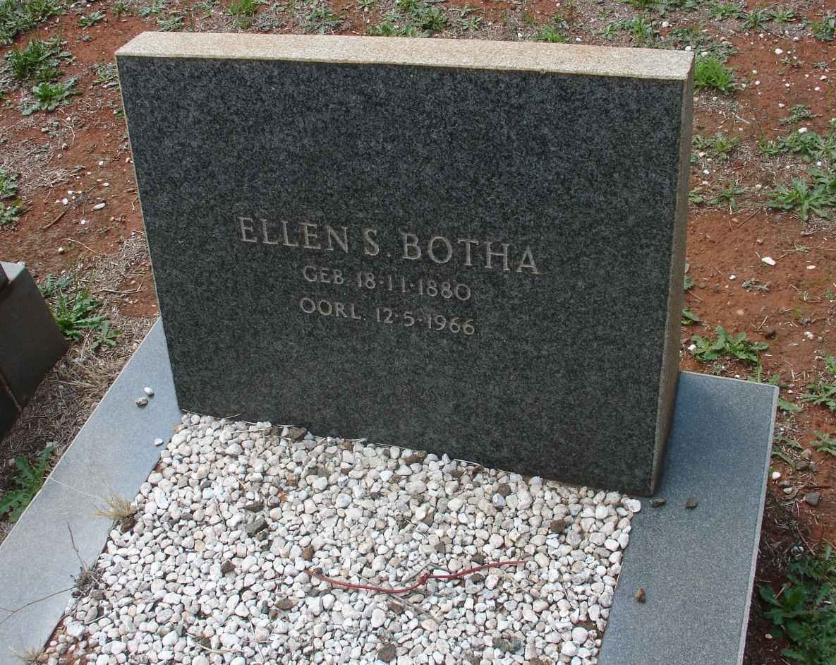 BOTHA Ellen S. 1880-1966