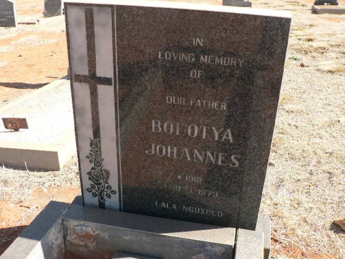 BOLOTYA Johannes 1918-1979