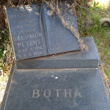 BOTHA Salomon Petrus 1918-1976