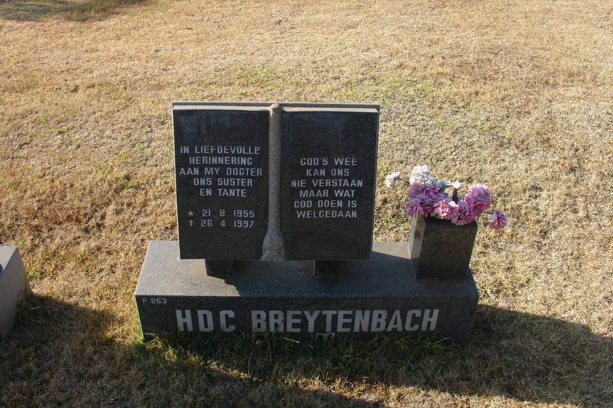 BREYTENBACH H.D.C. 1955-1997