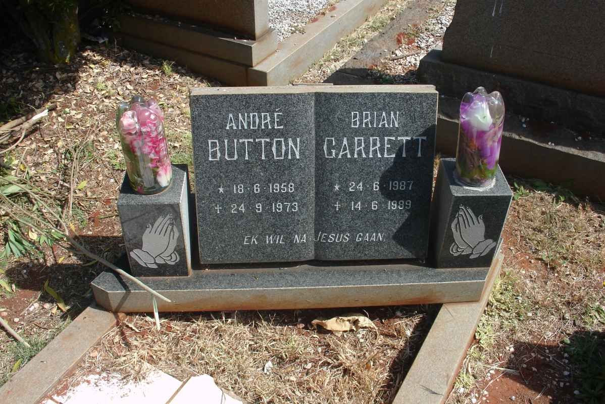 BUTTON Andre 1958-1973 :: GARRETT 1987-1989