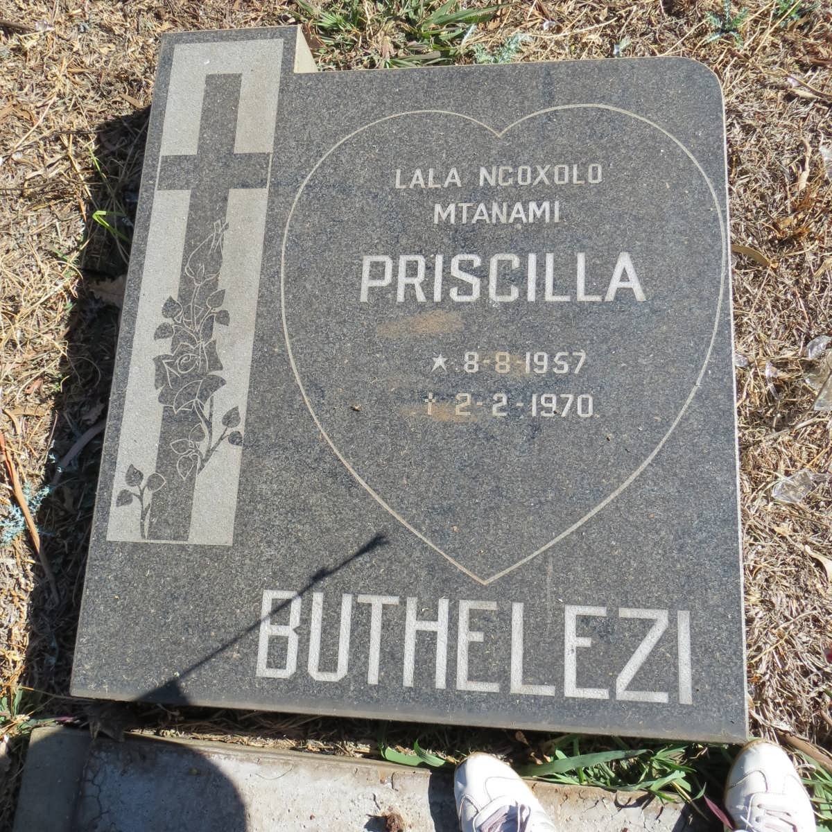 BUTHELEZI Priscilla 1957-1970