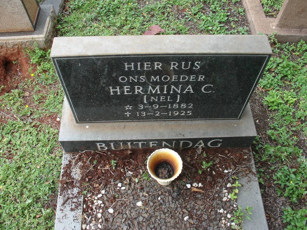 BUITENDAG Hermina C. nee NEL 1882-1925