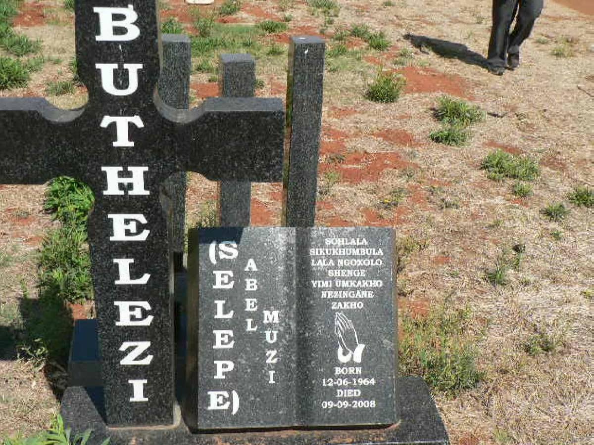 BUTHELEZI Selepe Abel Muzi 1964-2008