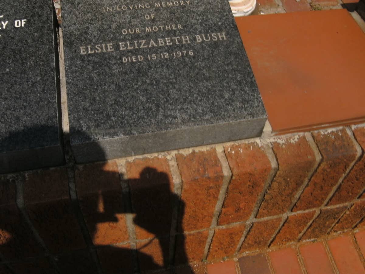 BUSH Elsie Elizabeth -1976